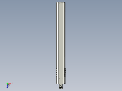 东锦丝杆传动-直线滑台模组DH210-C-L10-S1400-BC-P750W-C3俯视缩略图