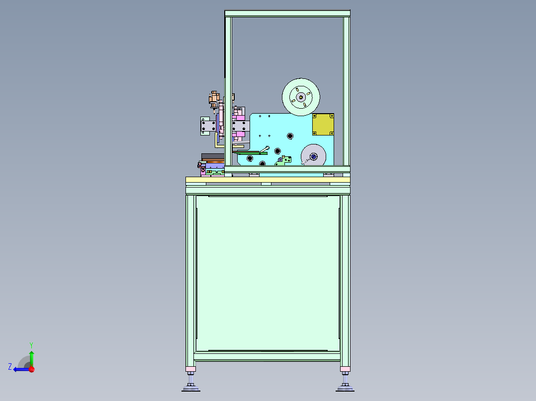 自动易撕贴右视图