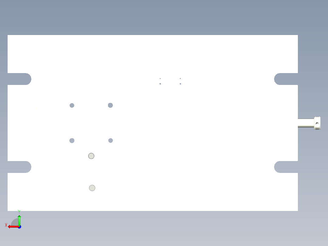 操作手柄钻m6孔夹具资料含三维图二维图说明书.zip后视图