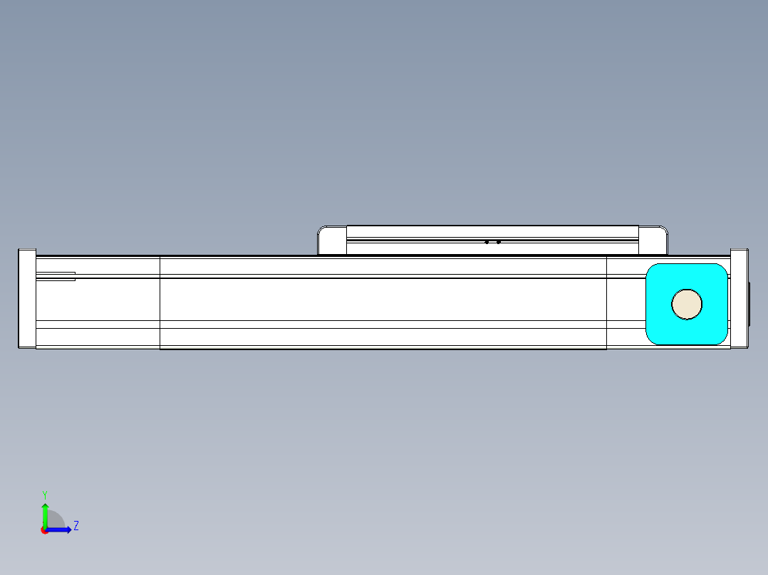欧规系列-LB6-L130-C-S150-BL-P40-D3左视图