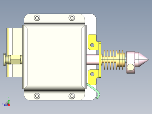 3D打印机挤压式送丝机构1263153右视缩略图