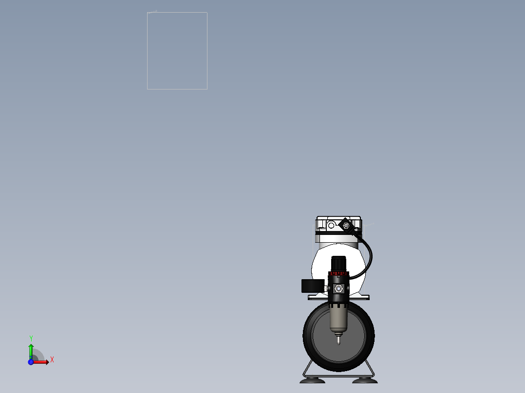 空气压缩机JAS--sw前视图