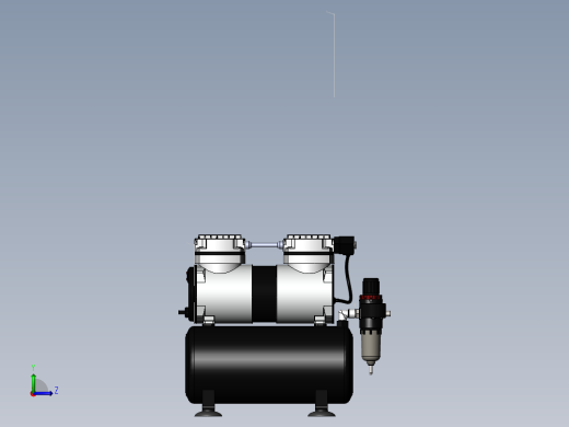 空气压缩机JAS--sw左视缩略图