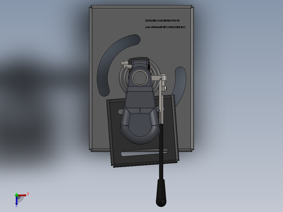 邓莫尔钻床俯视图