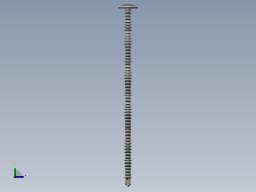 紧固件-Drill-Tip Saucer Screw-03左视缩略图