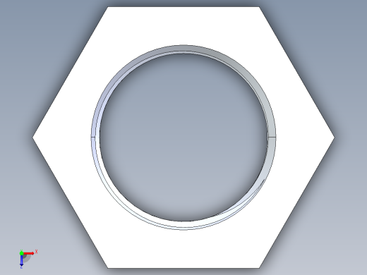 CPVC管件17-Sch80_ReducerBushing_FPTxSPIG_9838-168_1.25in x 1in俯视缩略图