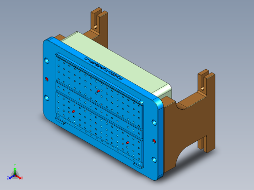 N500-T0P笔记本CNC工装夹具三维模型-CNC2正等轴测缩略图