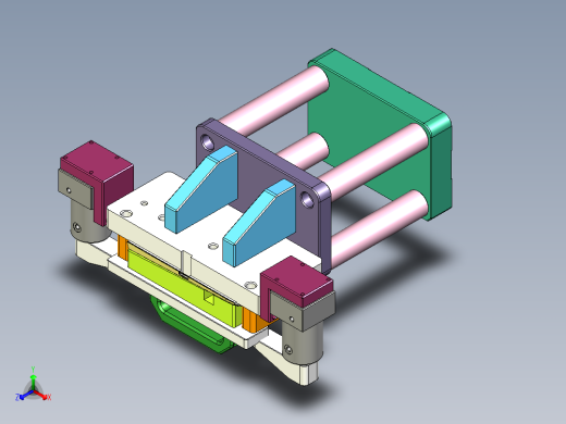 ABW70-B-CNC1笔记本CNC工装夹具三维模型-1213
