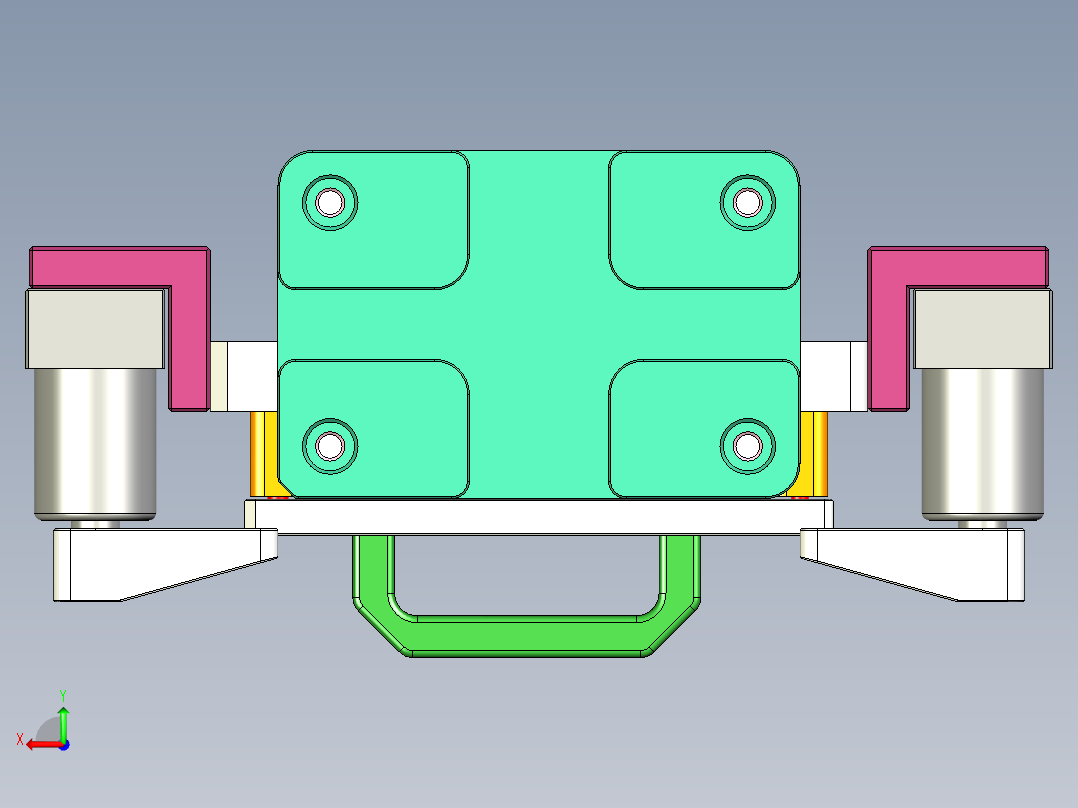 ABW70-B-CNC1笔记本CNC工装夹具三维模型-1213后视图