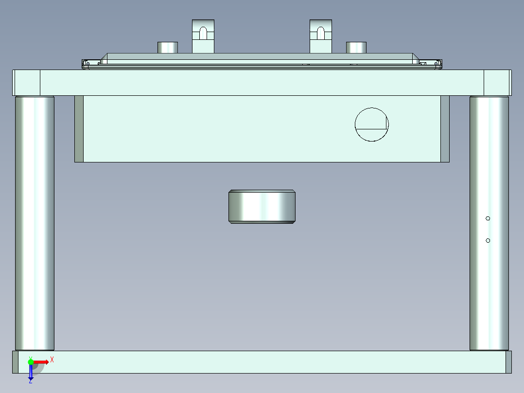 ux301-a-笔记本CNC工装夹具三维模型cnc3-7-26俯视图