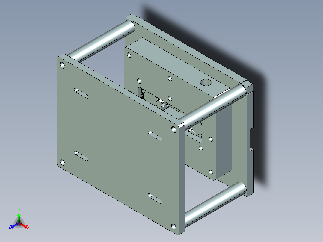 ux301-a-笔记本CNC工装夹具三维模型cnc3-7-26正等轴测图