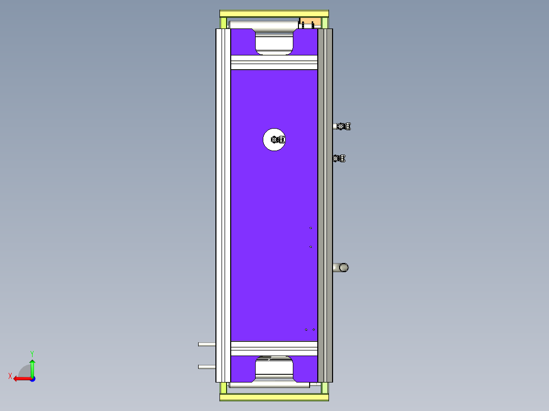滚筒清洗线_x_t后视图