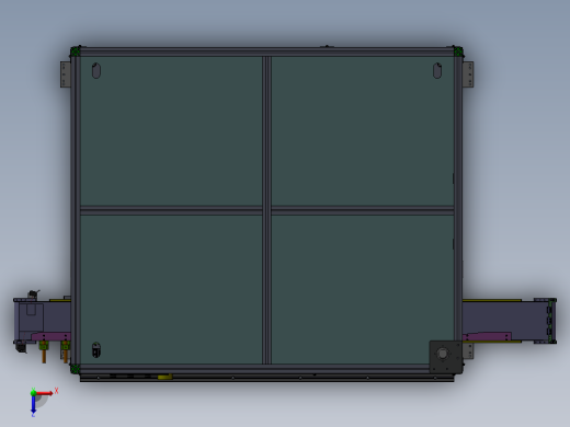 双工位贴易撕贴胶纸设备sw18俯视缩略图