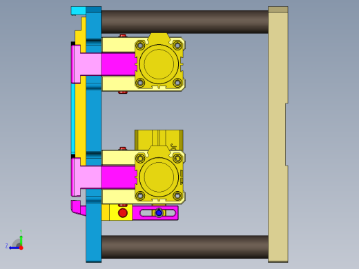 FDQ30-笔记本CNC工装夹具三维模型CNC1-190401右视缩略图