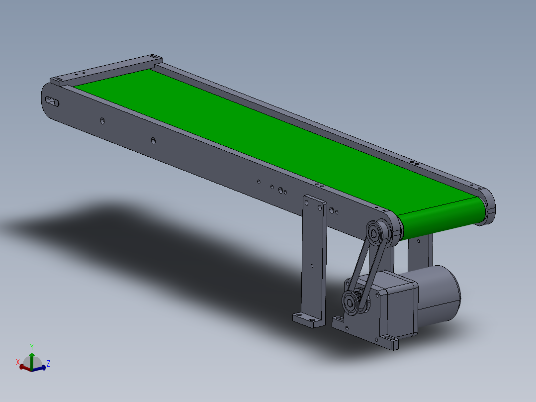 0.65米0.13米皮带机构