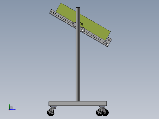 货架、便捷性物料车左视缩略图