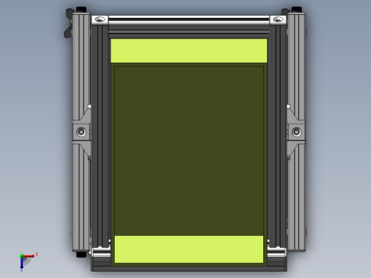 货架、便捷性物料车俯视缩略图