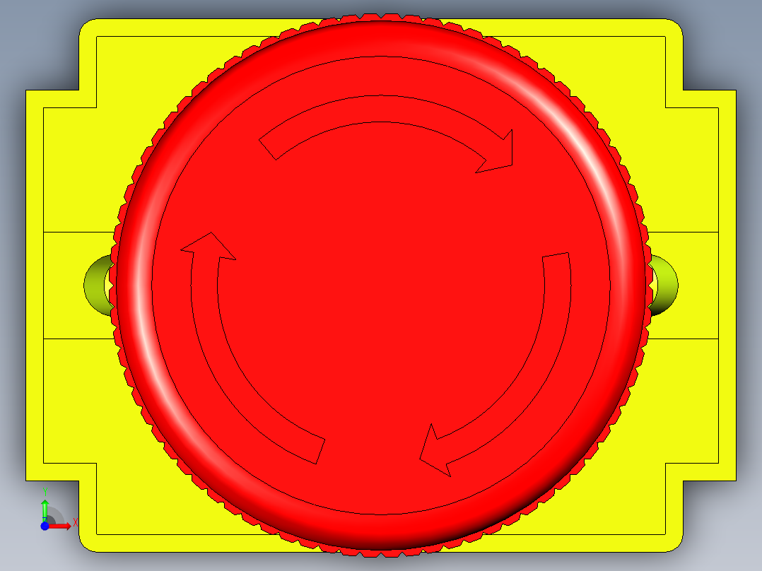 急停开关（新）前视图