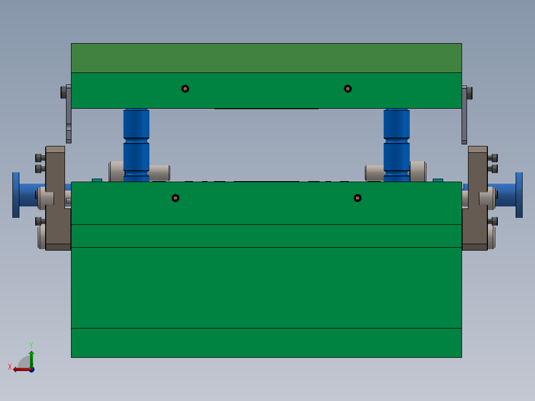 注塑模具、模具(46)后视图