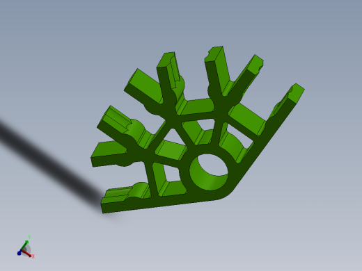 Knex 绿色连接器