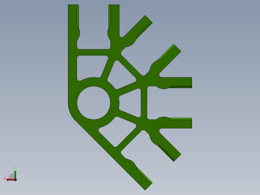 Knex 绿色连接器后视缩略图