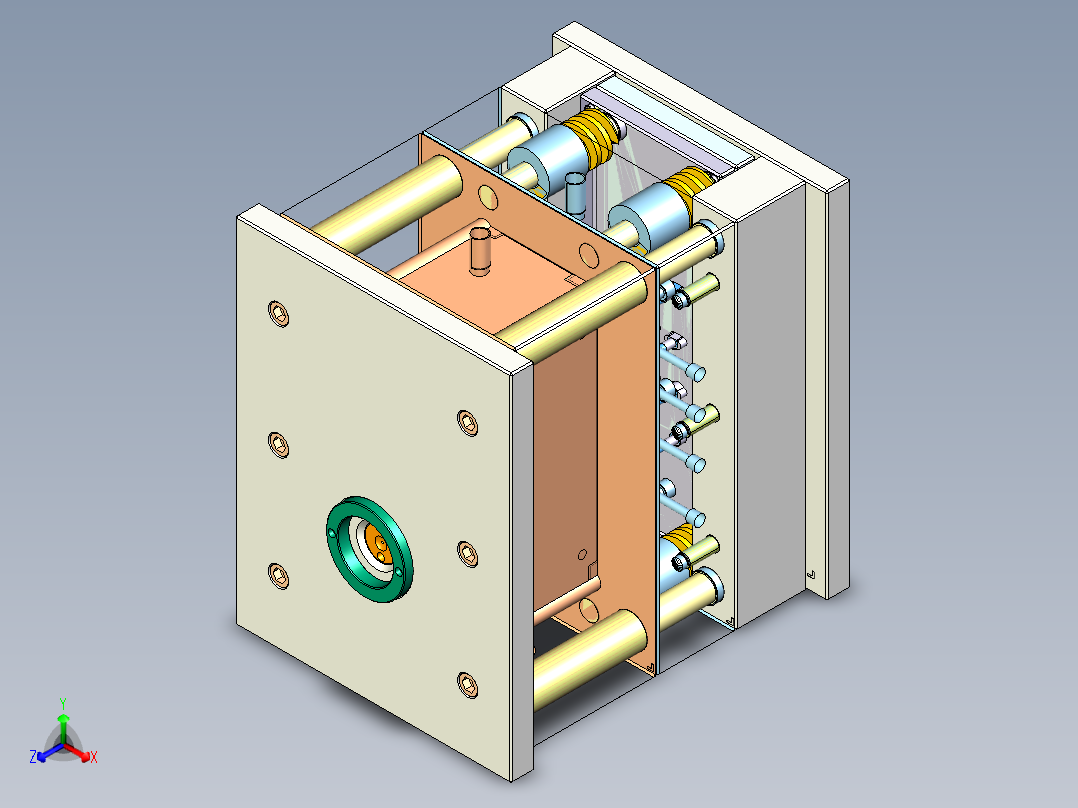 防护罩注塑模具设计