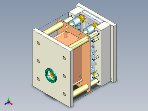 防护罩注塑模具设计