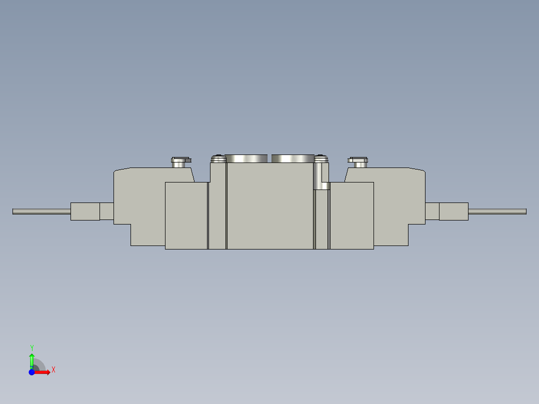 SMC_电磁阀_SY5220-5LOZE-01前视图