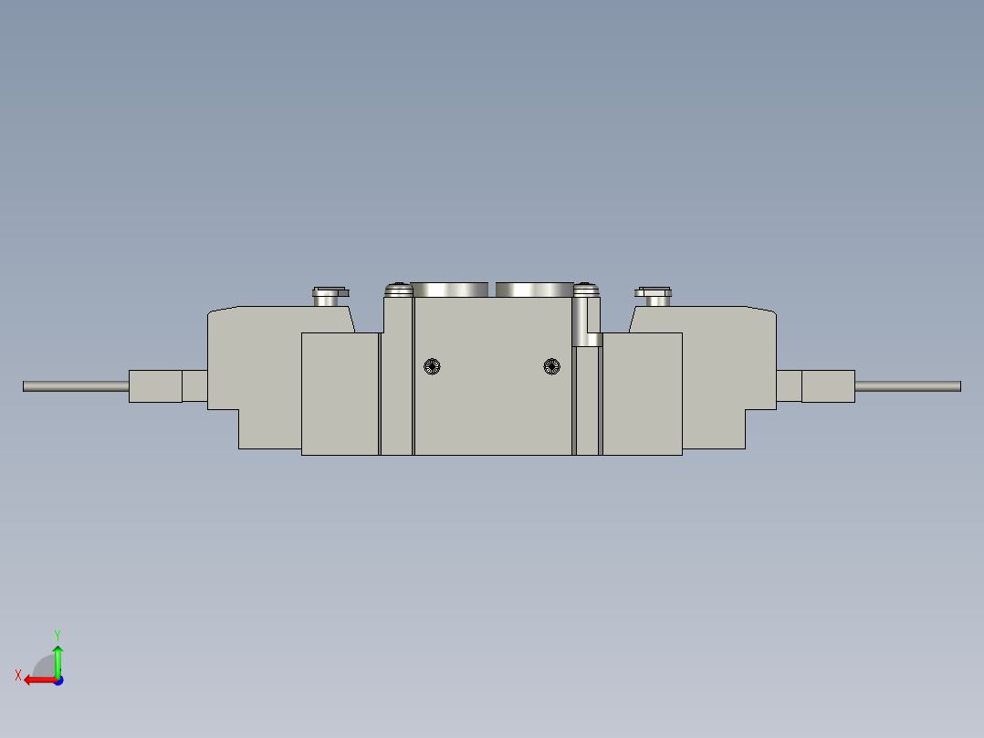 SMC_电磁阀_SY5220-5LOZE-01后视图