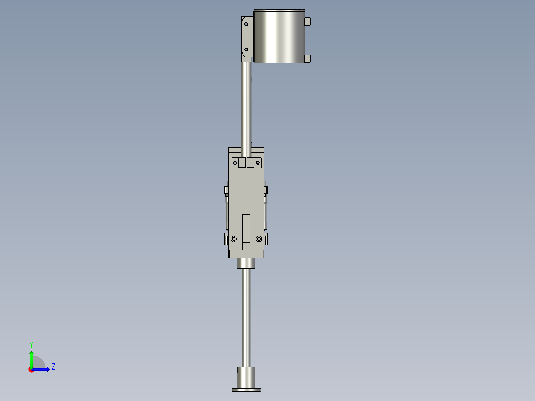 2泵体加油机构左视图