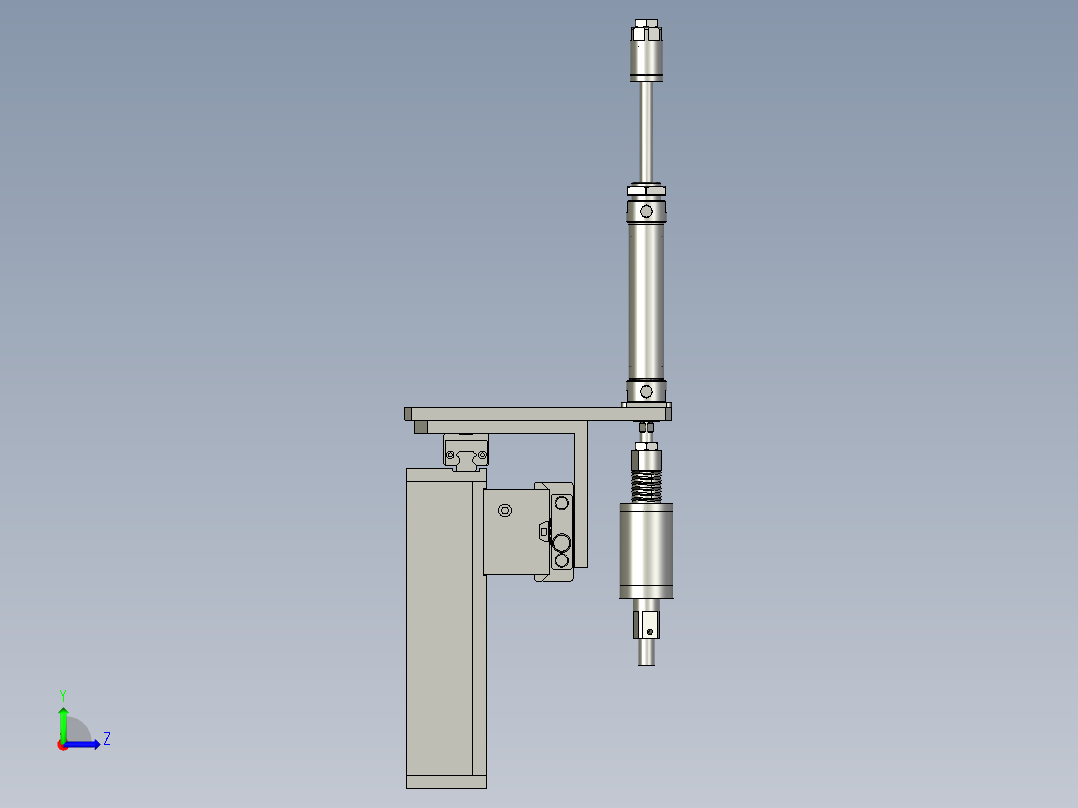 搬运装配左视图