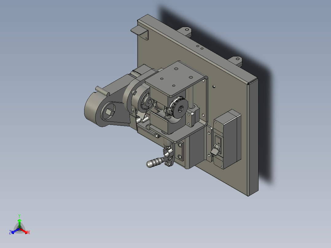 测试台车(20220807)正等轴测图