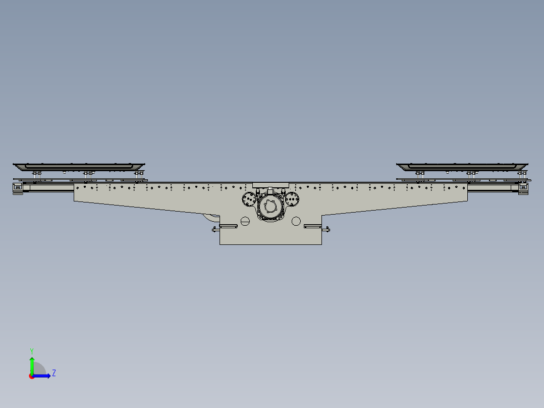 平移装配体左视图