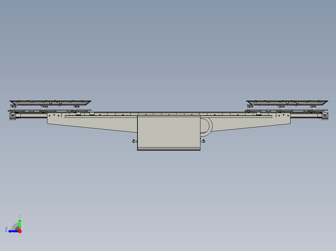 平移装配体右视图