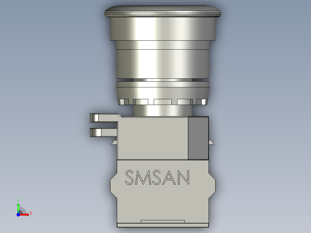 急停按钮QG115-B8-11ZS前视图