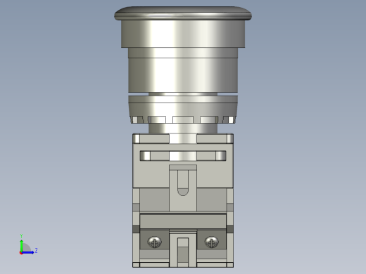急停按钮QG115-B8-11ZS左视缩略图