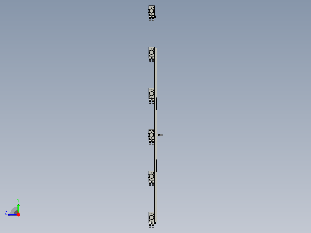 移栽夹爪组件右视图