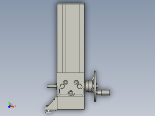 LA660A调宽机构(下方)前视缩略图