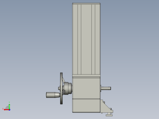 LA660A调宽机构(下方)后视缩略图