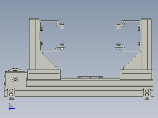 LA660A调宽机构(下方)左视缩略图