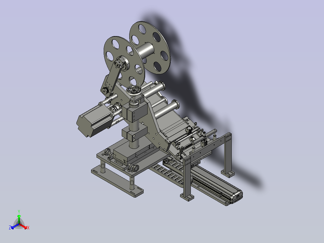 M08505-03-000贴标模组主视图