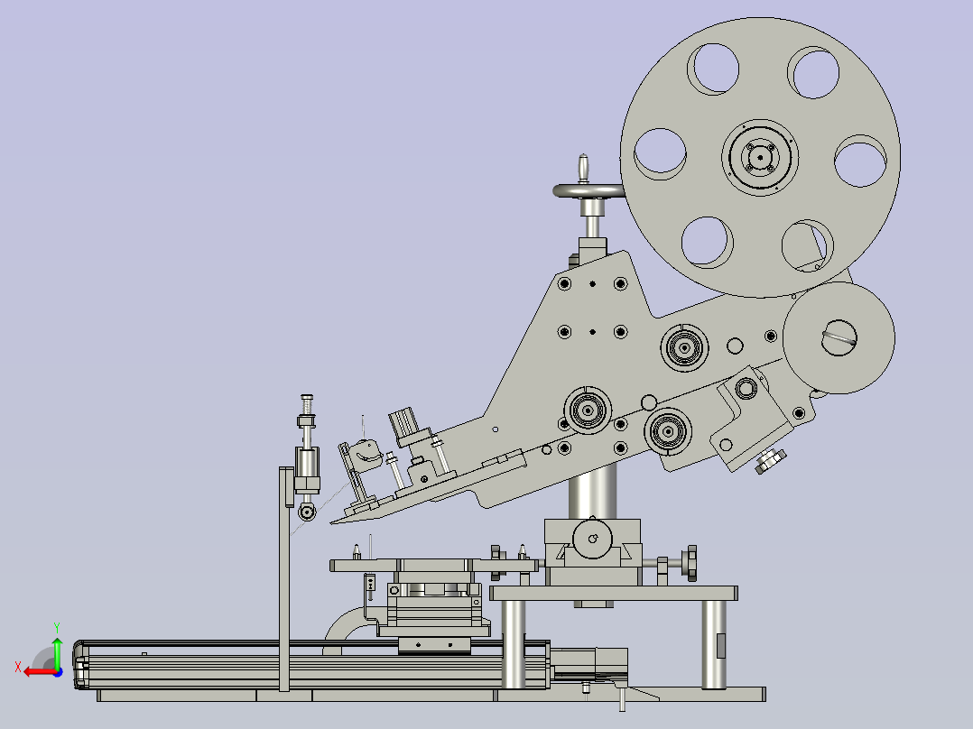 M08505-03-000贴标模组后视图
