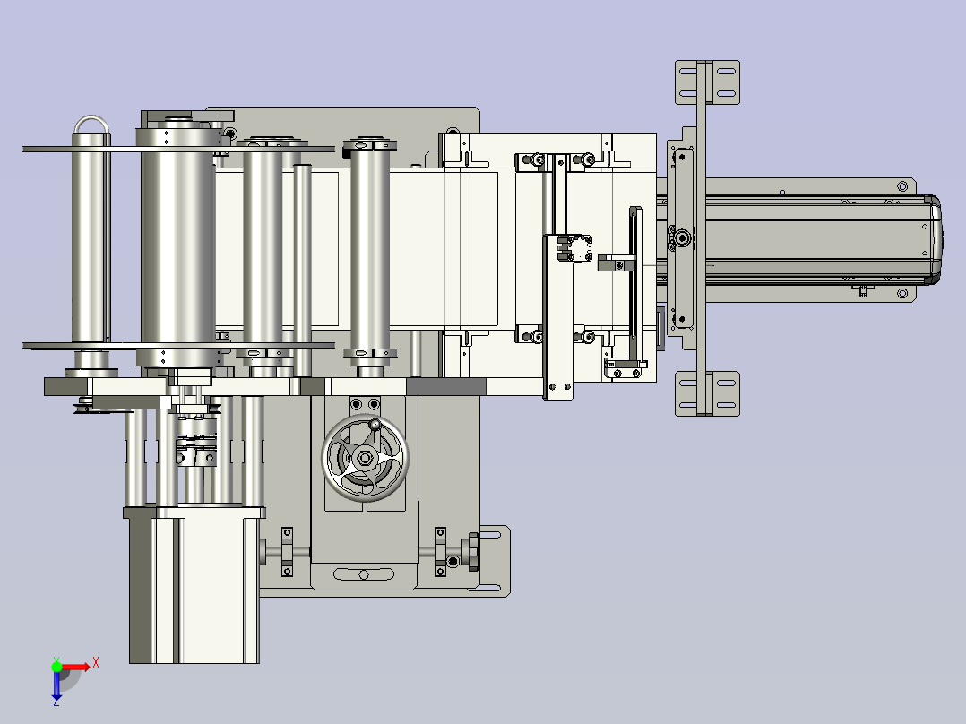 M08505-03-000贴标模组俯视图