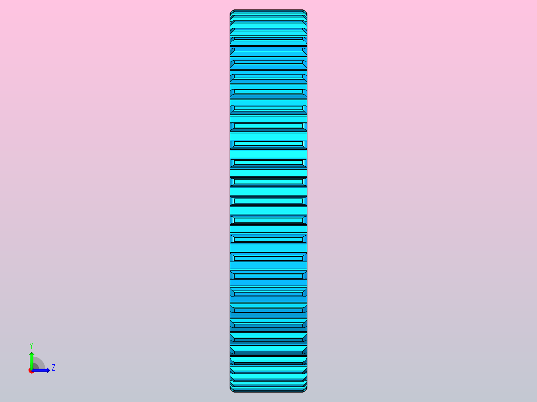 计时滑轮62 T左视图