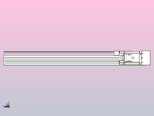 日规模组半封闭丝杆TPA-HNR-85D-1610C-L450-ML-Y-P20-N3右视缩略图
