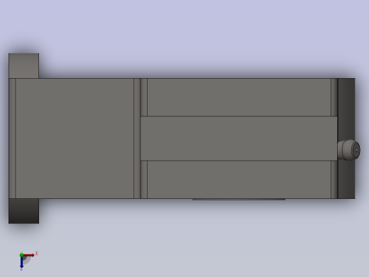 GB／T7810-1995-带滑块座轴承 [UCK204]俯视缩略图