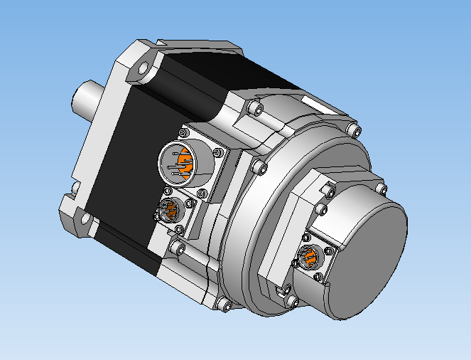 带制动器的交流伺服电机HF-SN102BJ
