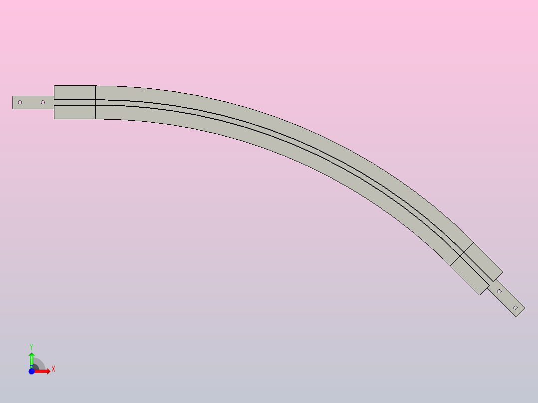 YLBV45R1000-C1垂直弯头前视图