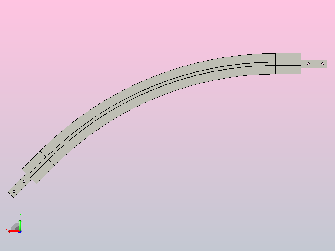YLBV45R1000-C1垂直弯头后视图