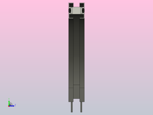 YLBV45R1000-C1垂直弯头左视缩略图